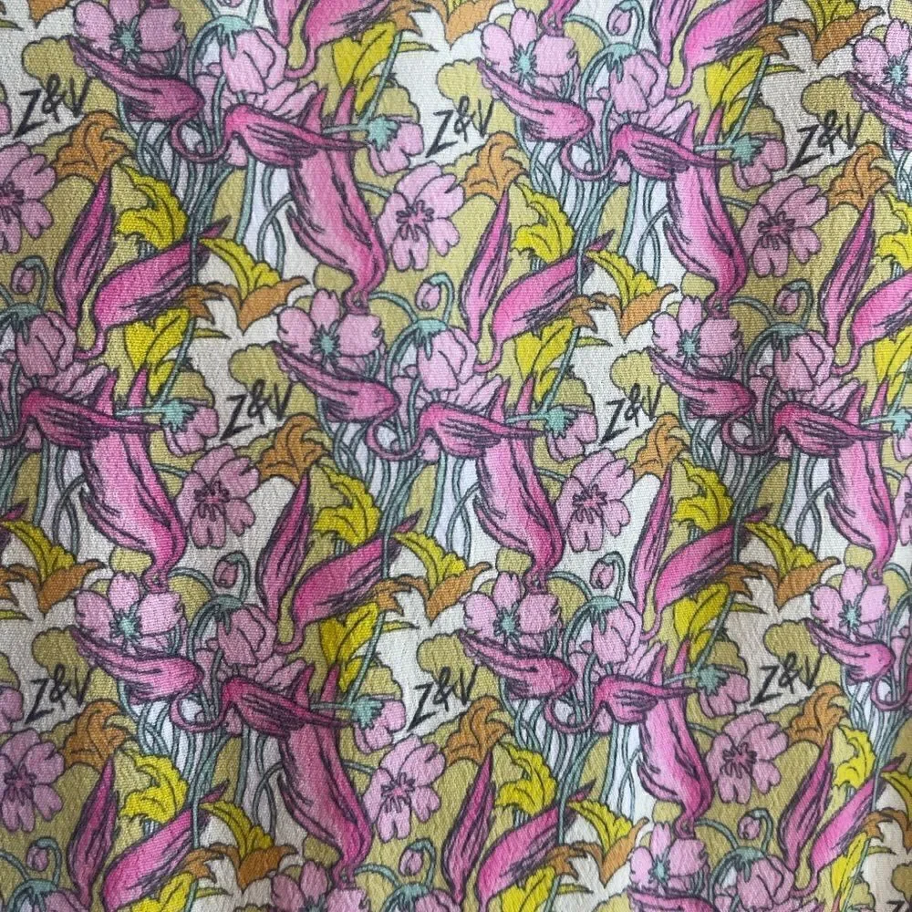 Zadig & Voltaire floral blouse. Small. NWT